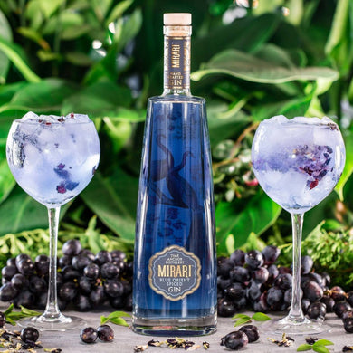 Mirari Blue Orient Spiced Gin 43% 1/1 fl. - Premiumgin.dk
